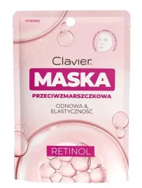maska-do-twarzy-w-placie-clavier-przeciwzmarszczkowa-z-retinolem