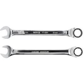 klucz-plaskooczkowy-z-grzechotka-22-mm-crv-chromowany-72-zeby-serwisowy