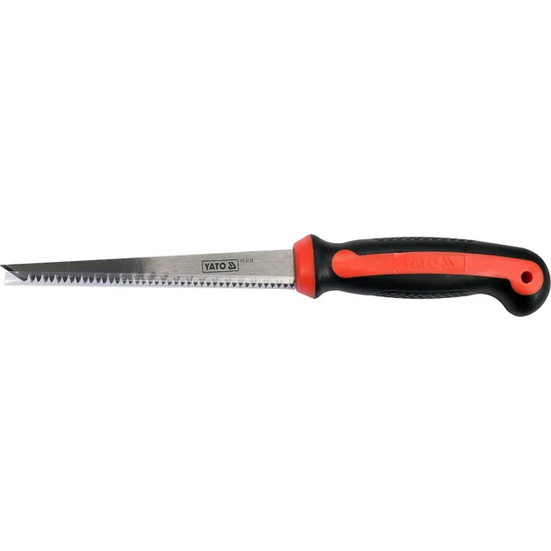 pila-do-plyt-gipsowych-160-mm-stal-65mn-hartowana-uchwyt-tpr-abs-yato-liczba-zebow-na-cal-7-dlugosc-ostrza-160-mm