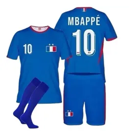 stroj-pilkarski-mbappe-francja-komplet-koszulka-spodenki-getry-r-146-cm