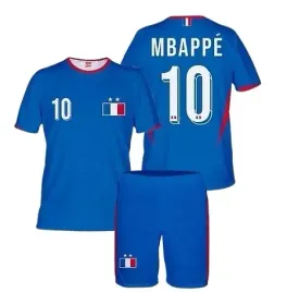 stroj-pilkarski-dla-dziecka-mbappe-francja-komplet-koszulka-spodenki-116