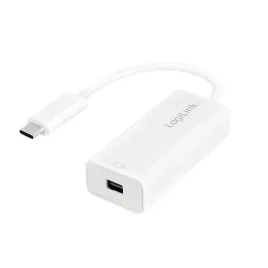 logilink-ua0360-adapter-kablowy-015-m-usb-type-c-mini-displayport-bialy