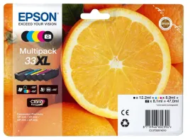 epson-oranges-multipack-5-colours-33xl-claria-premium-ink