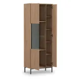 witryna-loft-quarte-dab-hickory-stan-nowy