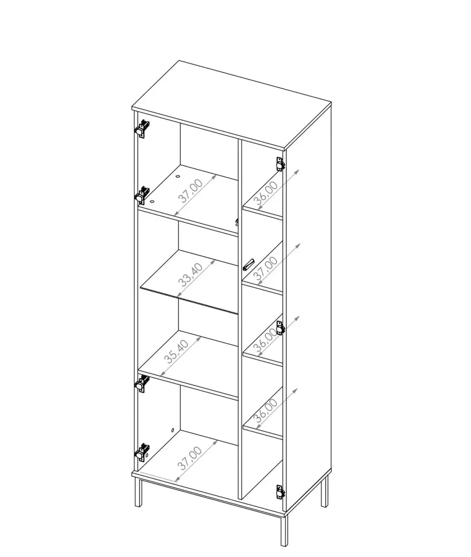 witryna-loft-quarte-dab-hickory