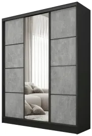 szafa-przesuwna-z-lustrem-160-cm-best-trzydrzwiowa-beton-polki