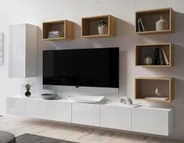 mebloscianka-modern-37-bialy-polysk-dab-zloty