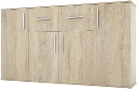 komoda-do-salonu-150-cm-dab-sonoma-simple-iii