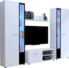 mebloscianka-komoda-rtv-witryna-cube-xl-biala