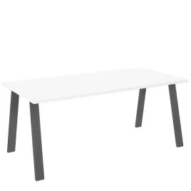 bialy-stol-kevin-185x90-czarne-metalowe-nogi-loft