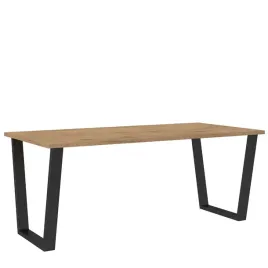 stol-karo-185x67-dab-lancelot-metalowe-nogi-loft