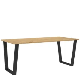 stol-karo-185x67-dab-artisan-metalowe-nogi