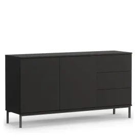 komoda-z-szufladami-czarna-quarte-loft