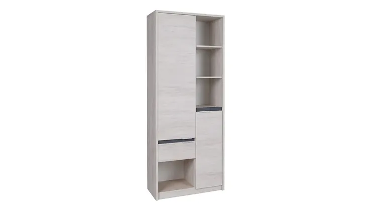 regal-2d-denis-dab-monastery-czarny-polysk-glebokosc-mebla-40-cm