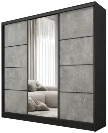 szafa-przesuwna-z-lustrem-180-cm-best-trzydrzwiowa-z-polkami-beton