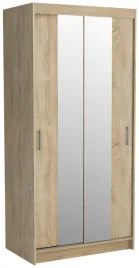 szafa-przesuwna-z-lustrem-100-cm-naste-szafa-z-polkami-drazek-dab-sonoma
