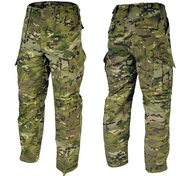 Texar Spodnie Wojskowe Taktyczne Bojówki Rip Stop Wz10 Mc Camo MTC L