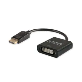 savio-cl-90-b-adapter-display-port-do-vga-02-m-displayport-vga-d-sub