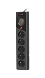 armac-z5-czarny-5-x-gniazdo-sieciowe-250-v-5-m