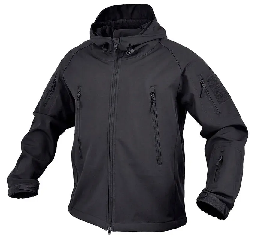 kurtka-z-kapturem-softshell-falcon-texar-czarny
