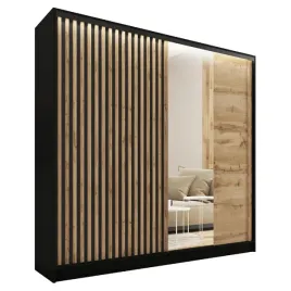 szafa-przesuwna-200-cm-z-lustrem-lamel-3d-wotan