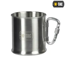 m-tac-kubek-z-karabinczykiem-250-ml-stal-60010012