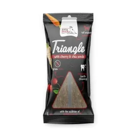 trojkat-do-zucia-dla-psa-strus-z-wisnia-i-nasionami-chia-2-szt