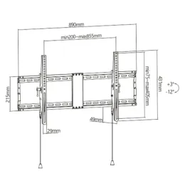 gembird-wm-90t-01-uchwyt-do-telewizorow-229-m-90-czarny