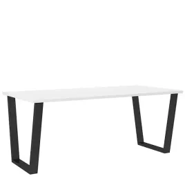 bialy-stol-karo-185x90-na-metalowych-nogach
