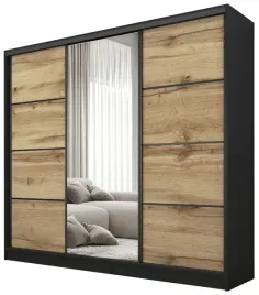 szafa-przesuwna-z-lustrem-200-cm-best-trzydrzwiowa-z-polkami-do-sypialni