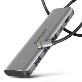 axagon-hmc-5h-usb-c-3-2-gen-1-hub-3x-usb-a-4k-hdmi-pd-100w-silber-prze