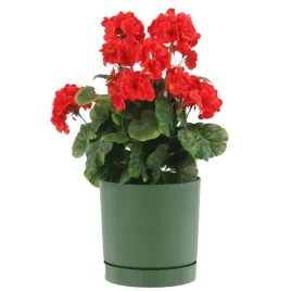 doniczka-z-podstawka-okragla-o39-cm-matowa-kolor-zielony