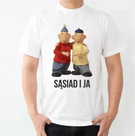 koszulka-sasiedzi-nadrukiem-t-shirt-smieszny-prezent-dla-sasiada-pat-i-mat