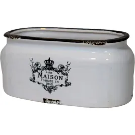 oslonka-biala-ceramiczna-dekoracyjna-73-x-16-cm