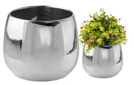 oslonka-na-doniczke-ceramiczna-srebrna-okragla-ozdobna-15-cm