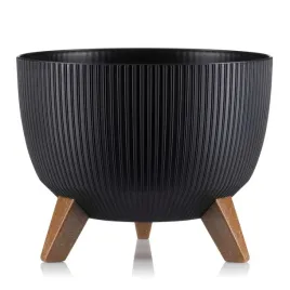doniczka-kwietnik-misa-oslonka-wklad-donica-ogrod-taras-nozki-29cm-czarna
