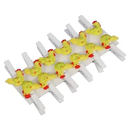 koguciki-klamerki-12szt-wielkanoc-zolte