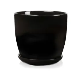 doniczka-ceramiczna-z-podstawka-13-cm-czarna-dekoracyjna