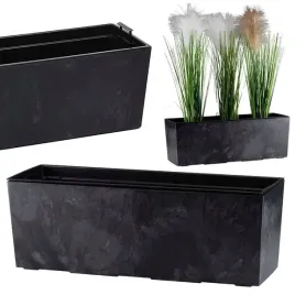 skrzynka-balkonowa-czarny-beton-podluzna-donica-z-wkladem-kwietnik-56xh19cm