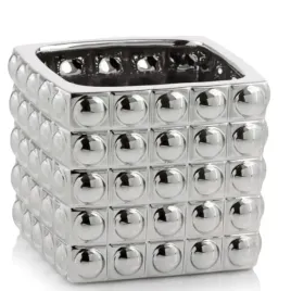 doniczka-ceramiczna-na-kwiaty-srebrna-kwadratowa-ozdobna-14-cm