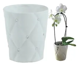 doniczka-ceramiczna-glamour-biala-ozdobna-w-cyrkonie-14-cm