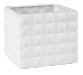 doniczka-ceramiczna-biala-z-modnym-wzorem-kwadratowa-14-cm-dekoracyjna