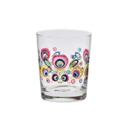 krosno-komplet-szklanek-niskich-folk-9613-250ml-6szt