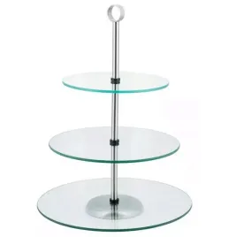 patera-3poziomowa-szklo-stal-o30x25x20cm-4016