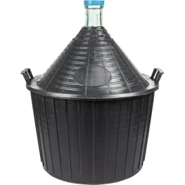 dymion-balon-gasior-szklany-do-wina-54l-dama-w-koszu-plastikowym
