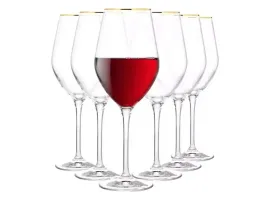 krosno-kieliszki-do-wina-300ml-gold-8187-6szt