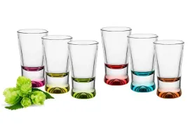 komplet-6-kieliszkow-do-wodki-kolorowe-dno-25ml