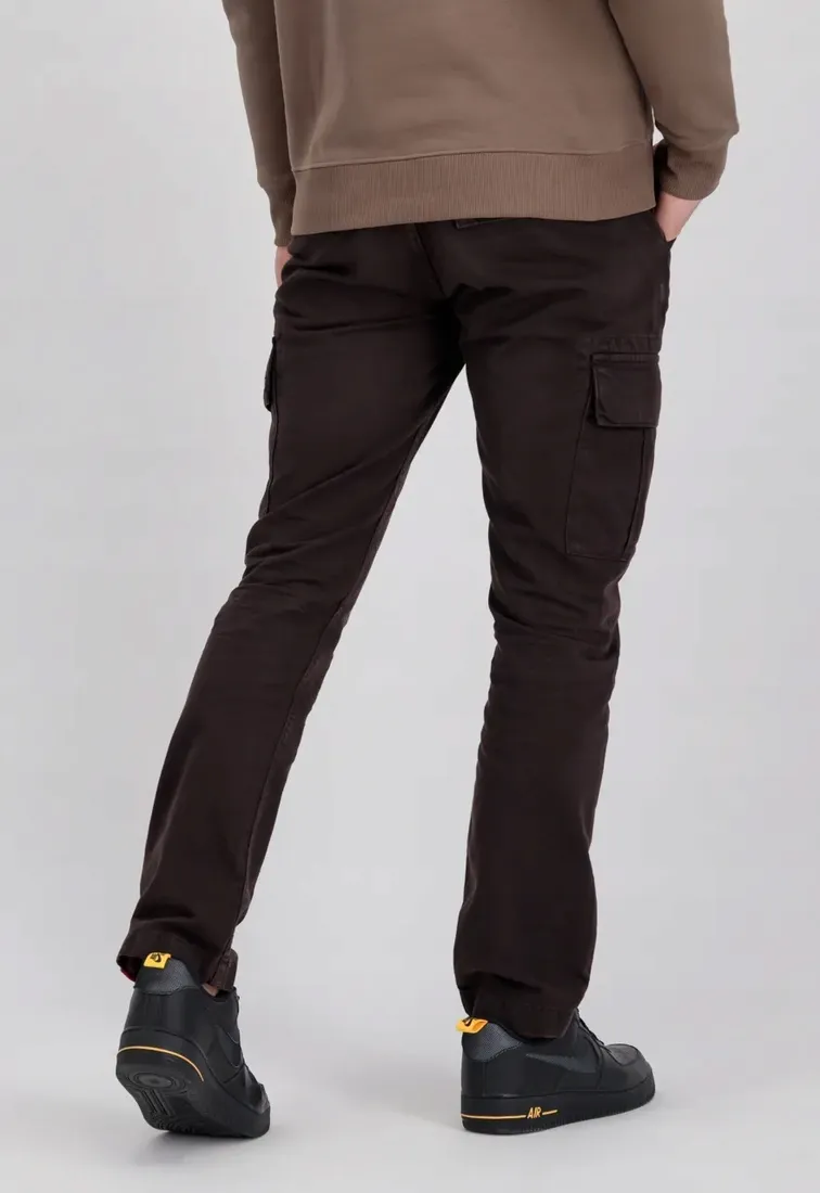 spodnie-alpha-industries-agent-pant-hunter-brown-30-stan-nowy