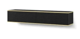 szafka-rtv-subi-180-cm-wiszaca-frezowana-czarny-mat-zloty