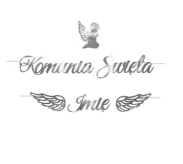 baner-srebrny-girlanda-dekoracje-aniol-komunia-z-imieniem